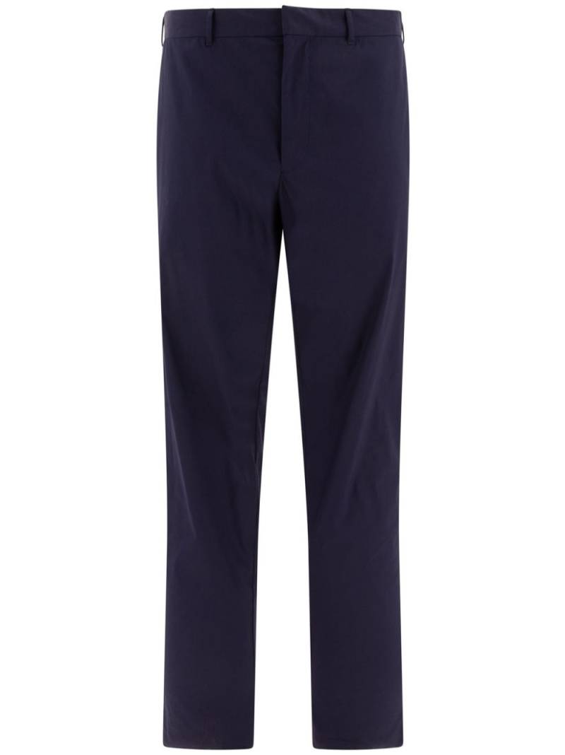 Prada cotton trousers - Purple von Prada