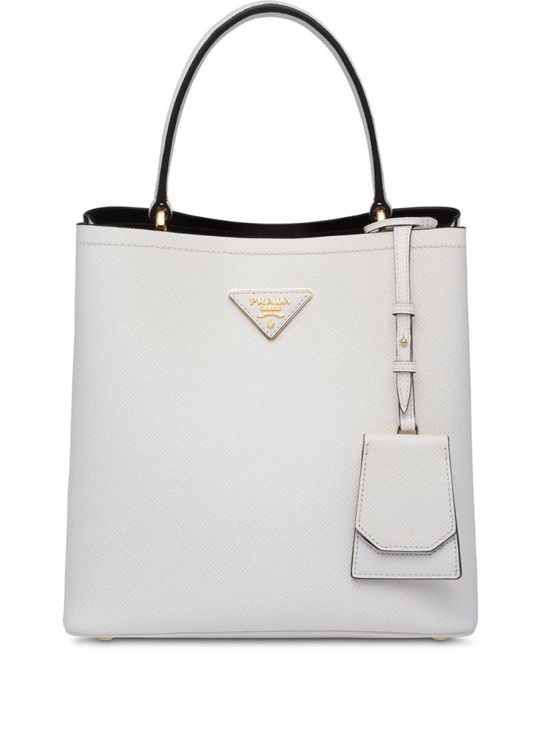 Prada double bucket bag - White von Prada