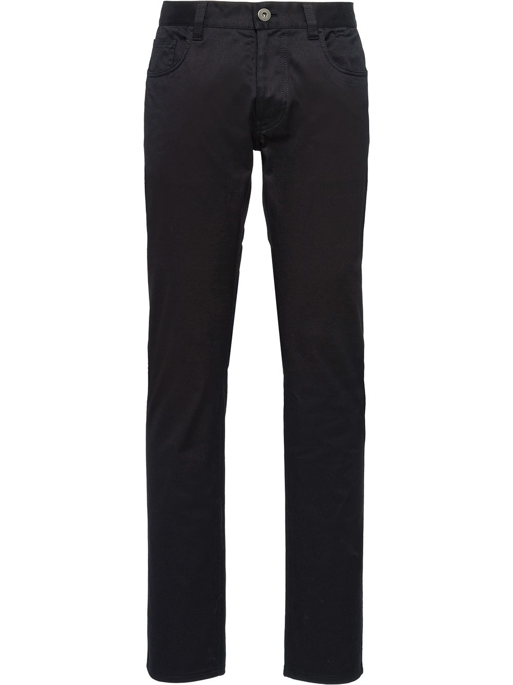 Prada five-pocket straight jeans - Black von Prada