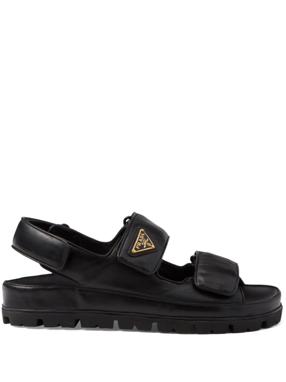 Prada touch-strap sandals - Black von Prada