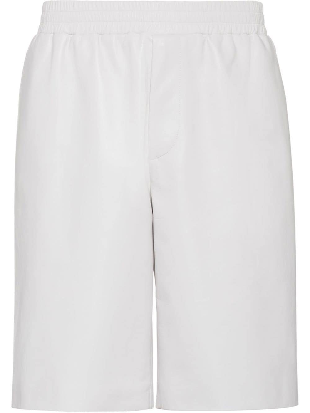 Prada knee-length track shorts - White von Prada