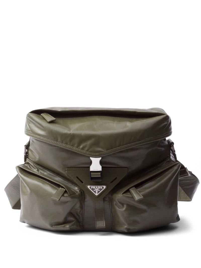 Prada leather shoulder bag - Green von Prada