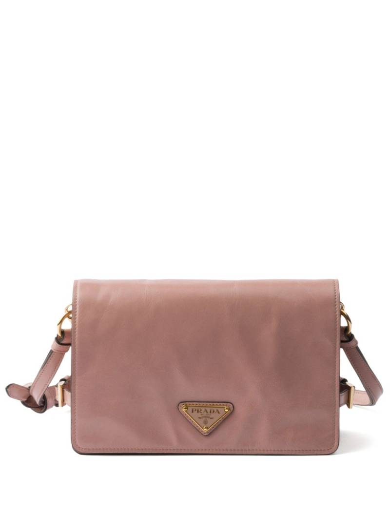 Prada leather shoulder bag - Pink von Prada