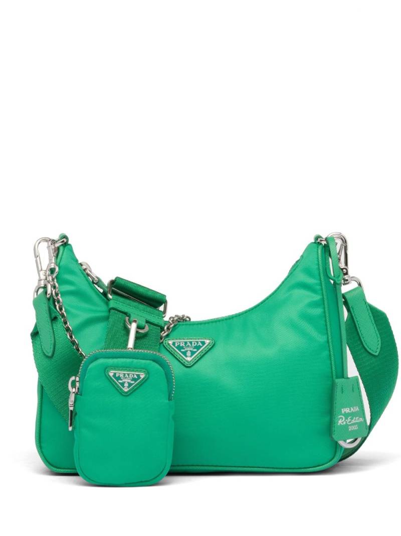 Prada Re-Edition 2005 Re-Nylon shoulder bag - Green von Prada