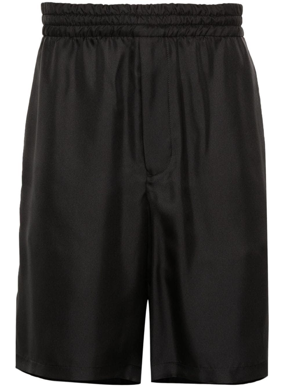 Prada logo-print shorts - Black von Prada