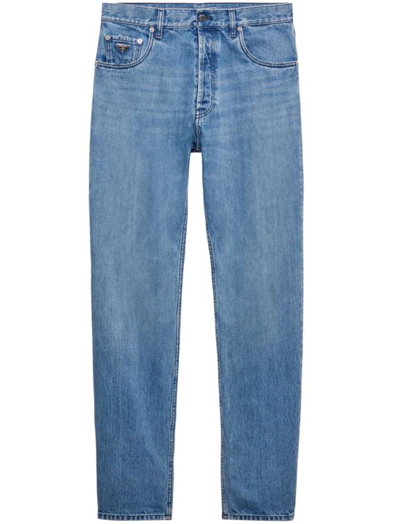 Prada low-rise jeans - Blue von Prada