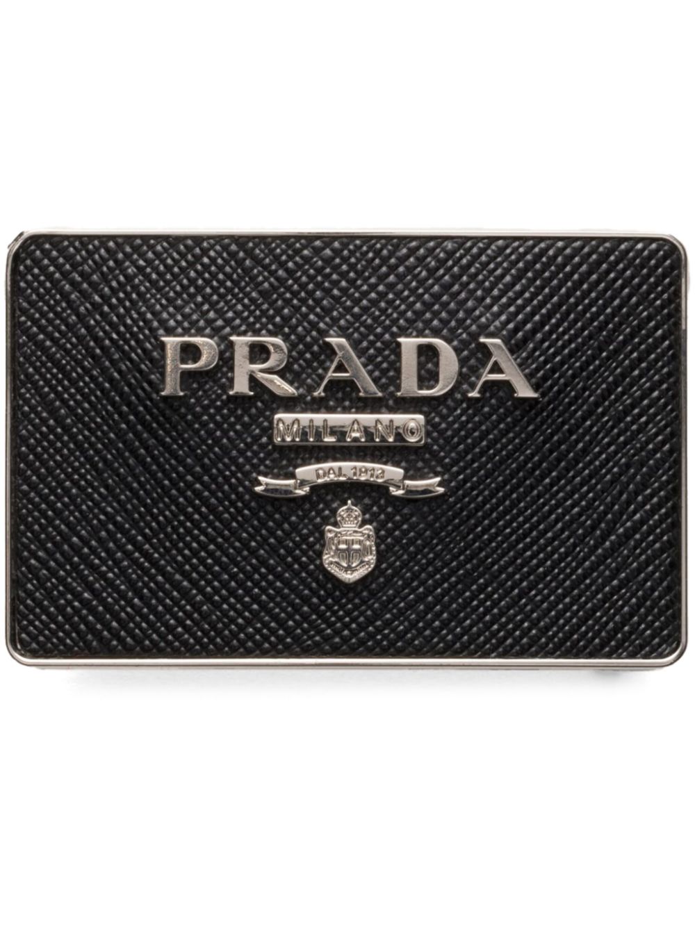 Prada metal belt buckle - Black von Prada