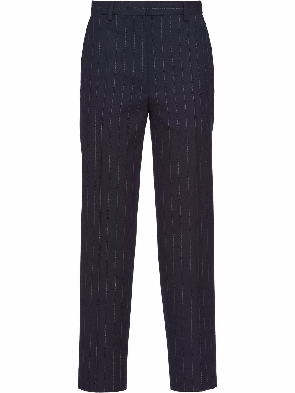 Prada pinstripe-pattern tailored trousers - Blue von Prada