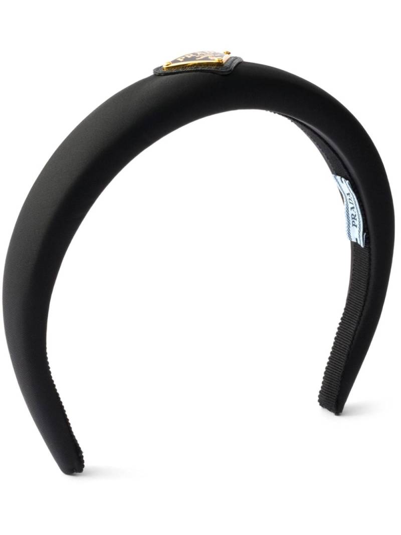 Prada re-nylon headband - Black von Prada