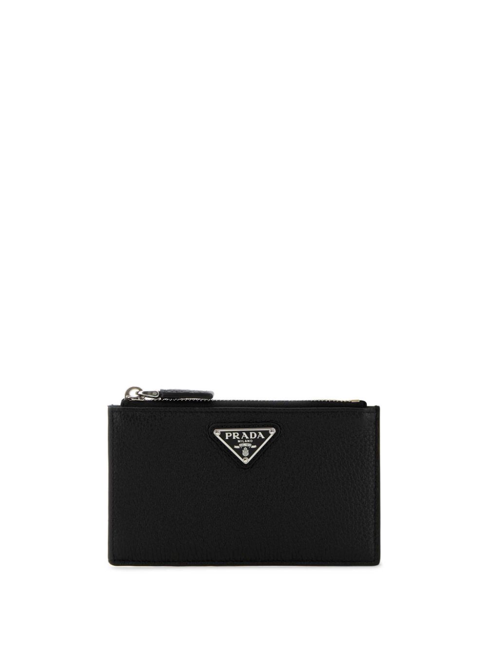 Prada saffiano leather card holder - Black von Prada