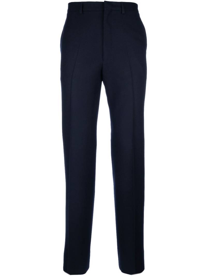 Prada slim-cut trousers - Blue von Prada