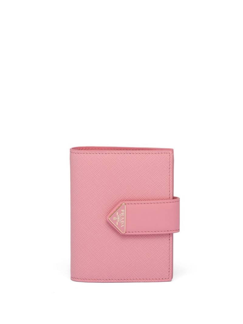 Prada small Saffiano leather wallet - Pink von Prada