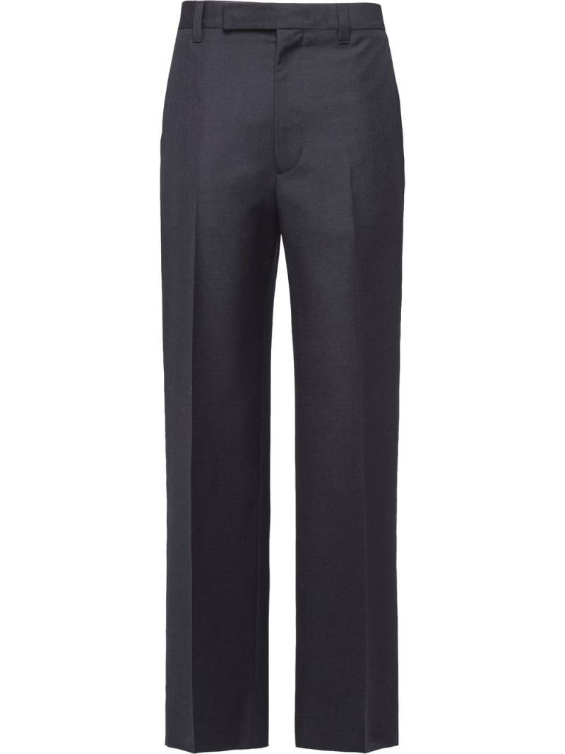 Prada straight-leg tailored trousers - Blue von Prada