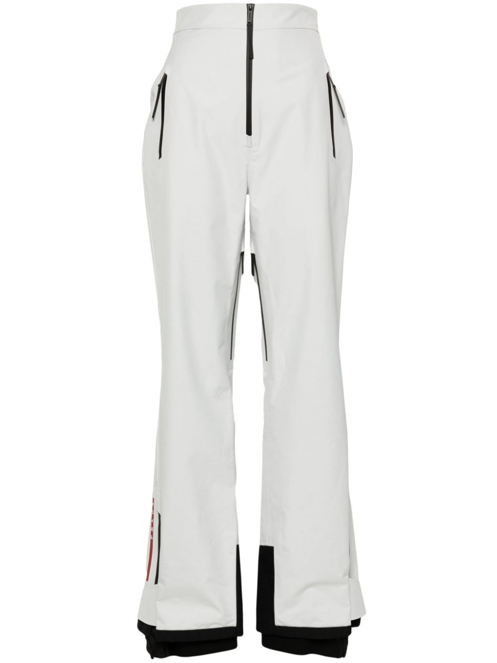 Prada straight ski trousers - Grey von Prada