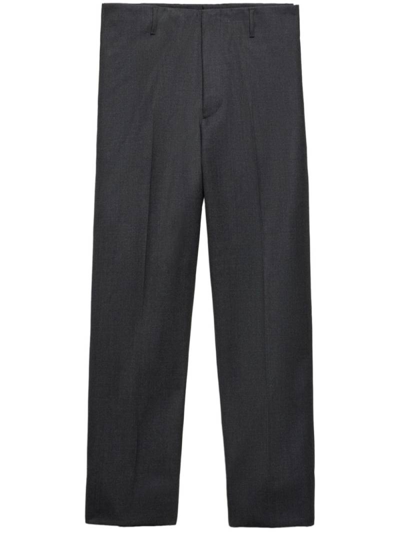 Prada tailored wool trousers - Grey von Prada