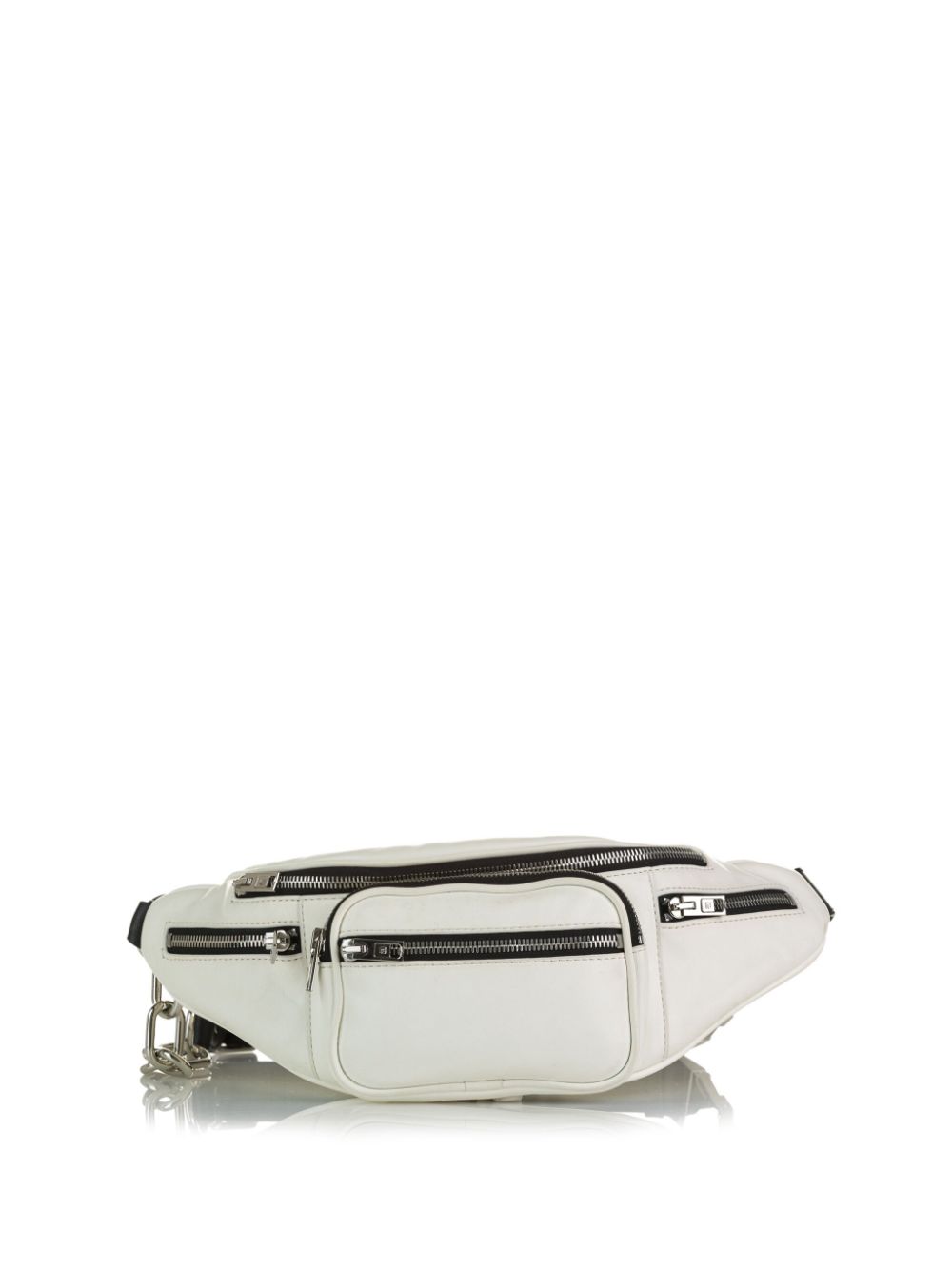 Pre-Owned Alexander Wang 2000-2020 Leather belt bag - White von Pre-Owned Alexander Wang