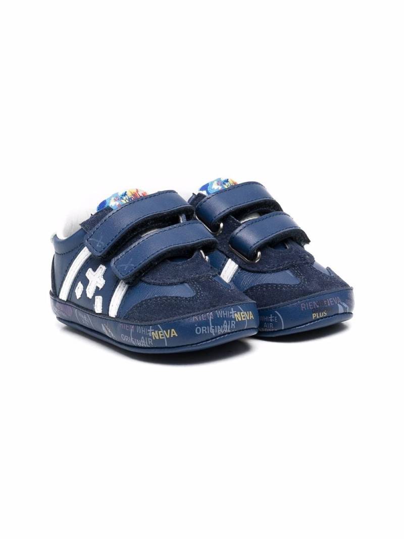 Premiata Kids Andy touch-strap sneakers - Blue von Premiata Kids