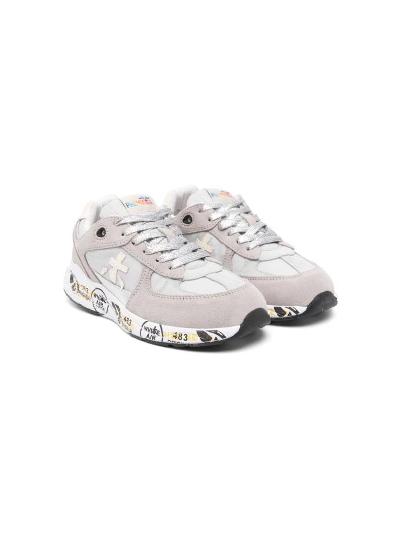 Premiata Kids Diva panelled sneakers - Grey von Premiata Kids