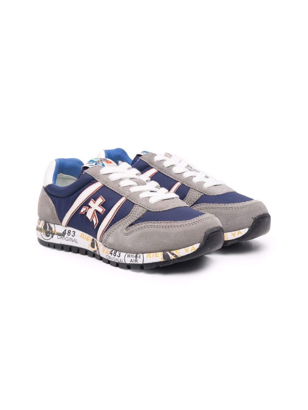 Premiata Kids Sky low-top sneakers - Blue von Premiata Kids