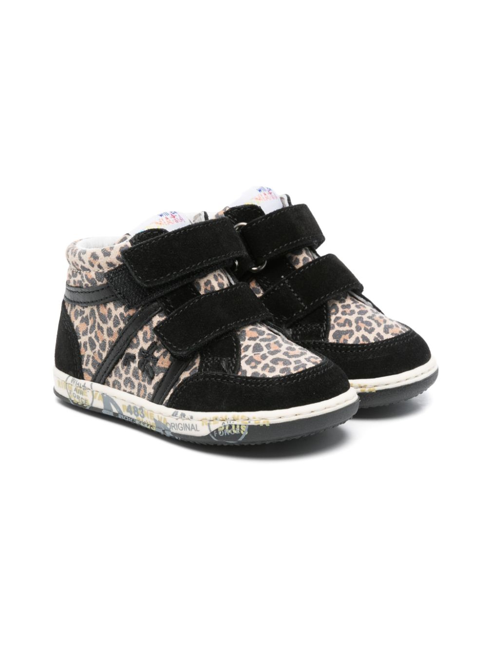 Premiata Kids Wally sneakers - Black von Premiata Kids