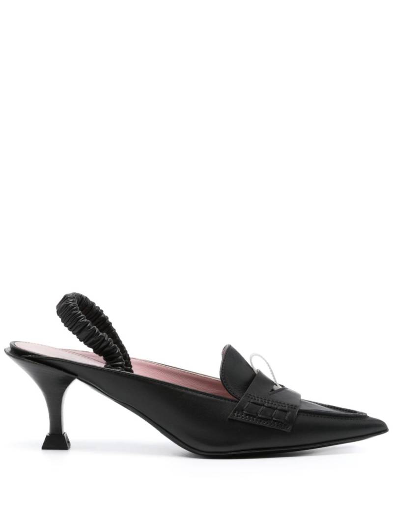 Premiata 65mm loafer-style pumps - Black von Premiata