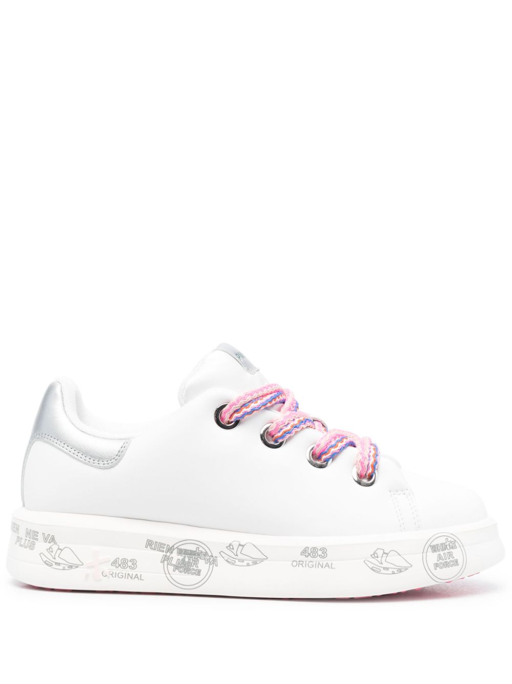 Premiata Belle leather sneakers - White von Premiata