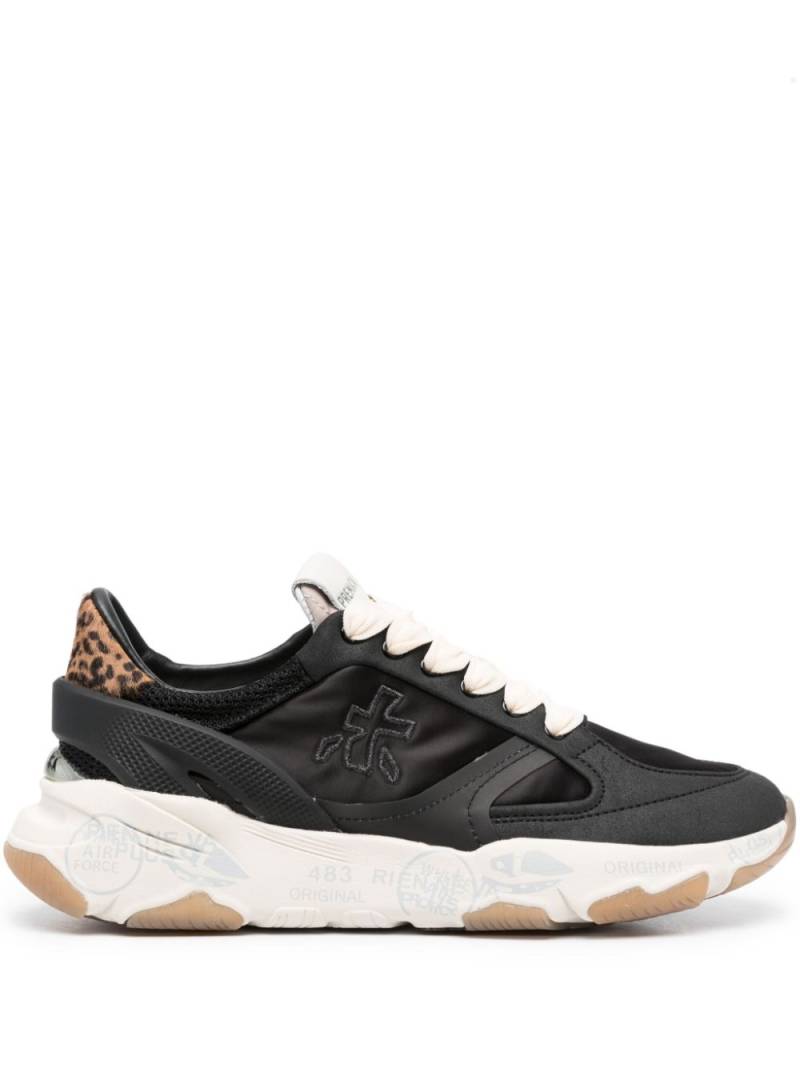 Premiata Buffy leather low-top sneakers - Black von Premiata