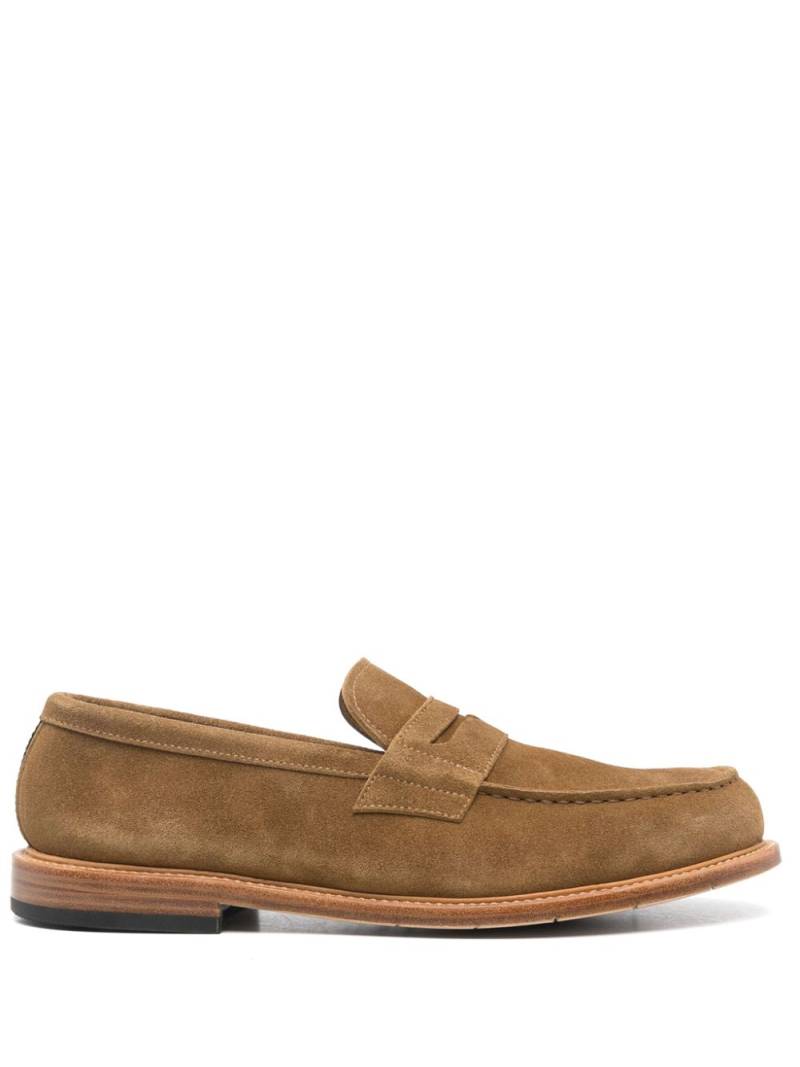 Premiata Mocassini suede loafers - Neutrals von Premiata