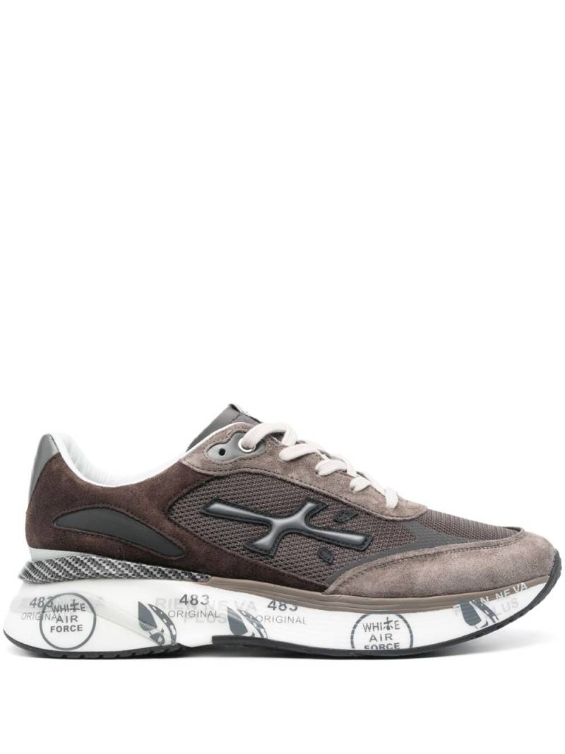 Premiata Moerun logo-print sneakers - Brown von Premiata