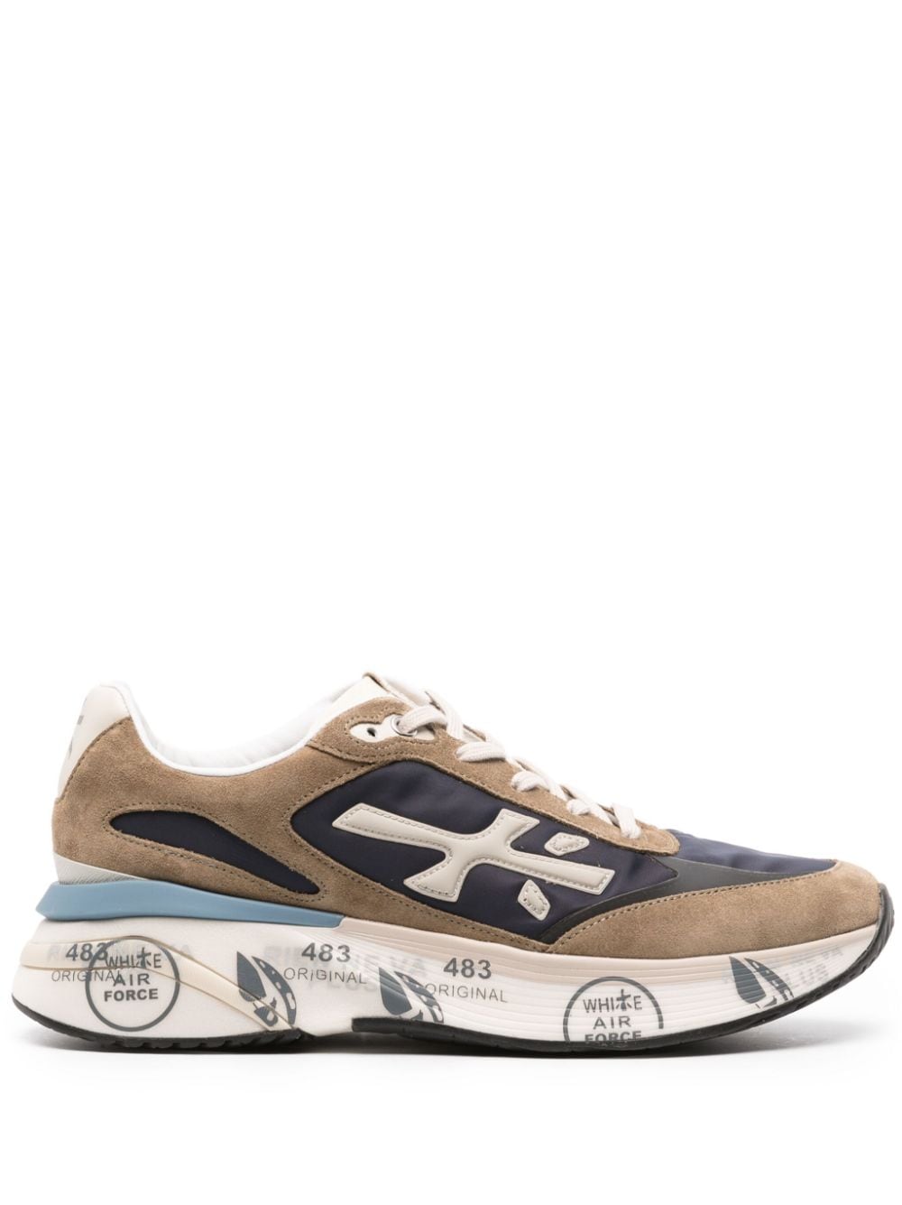 Premiata Moreun lace-up sneakers - Blue von Premiata