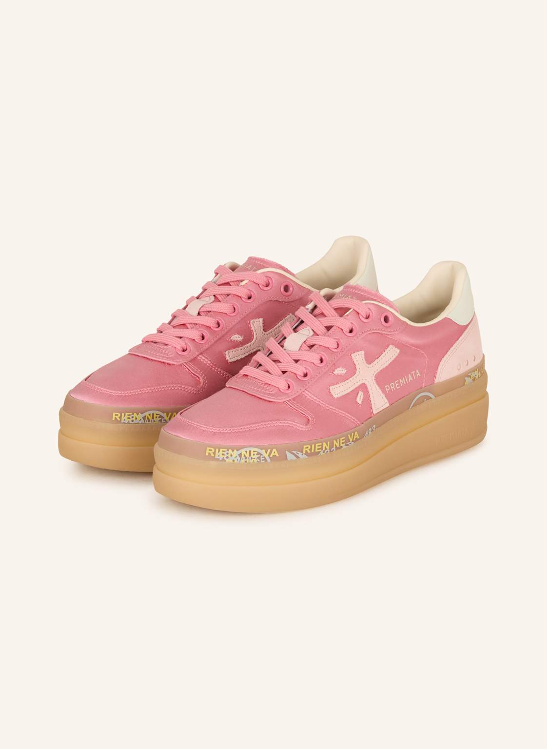 Premiata Plateau-Sneaker Micol rosa Premiata Plateau-Sneaker Micol rosa von Premiata