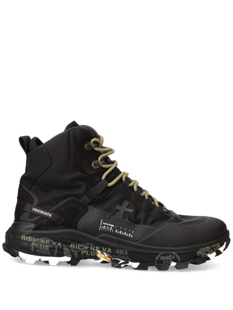 Premiata Saintcross boots - Black von Premiata