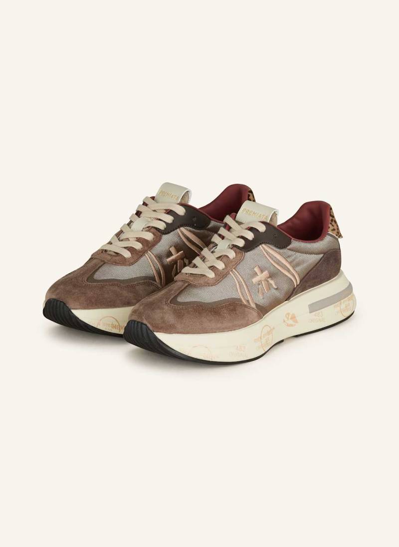 Premiata Sneaker Cassie braun von Premiata