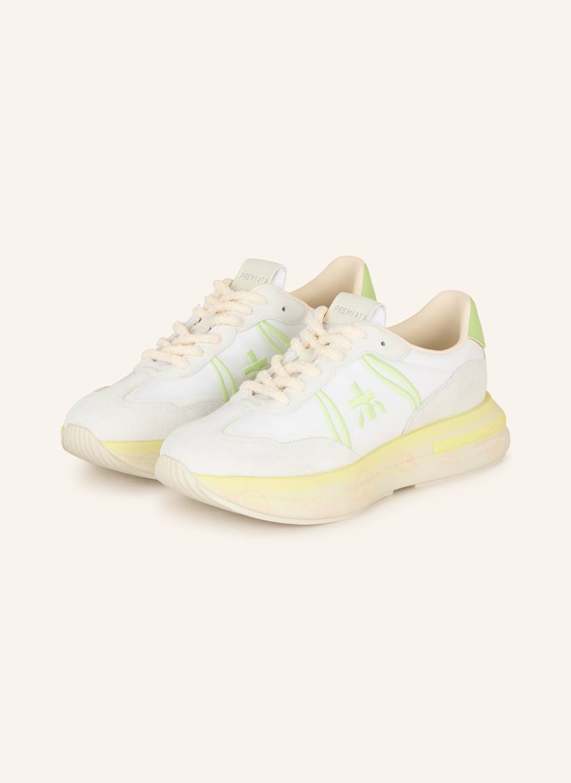 Premiata Sneaker Cassie gelb von Premiata