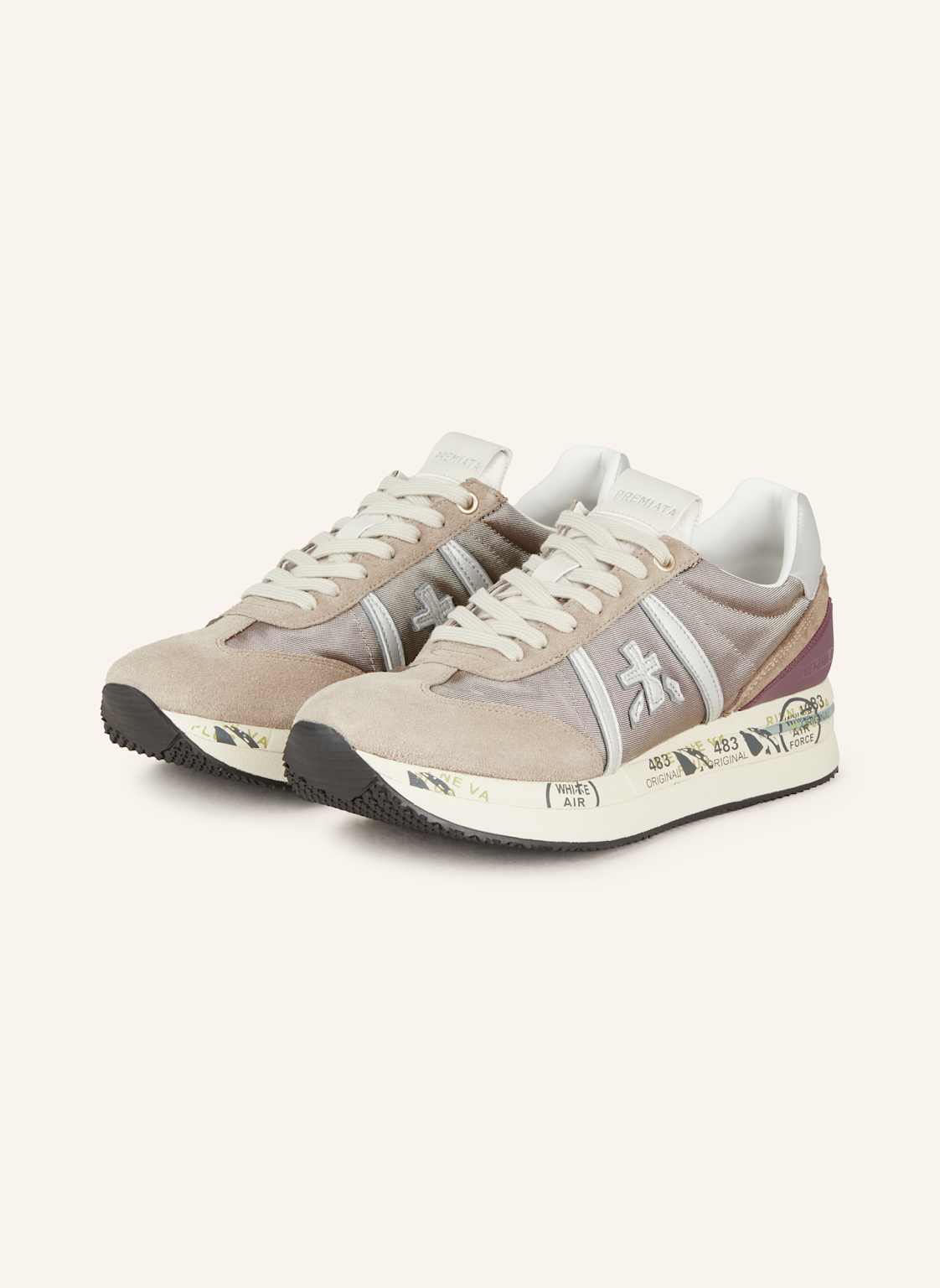 Premiata Sneaker Conny beige von Premiata