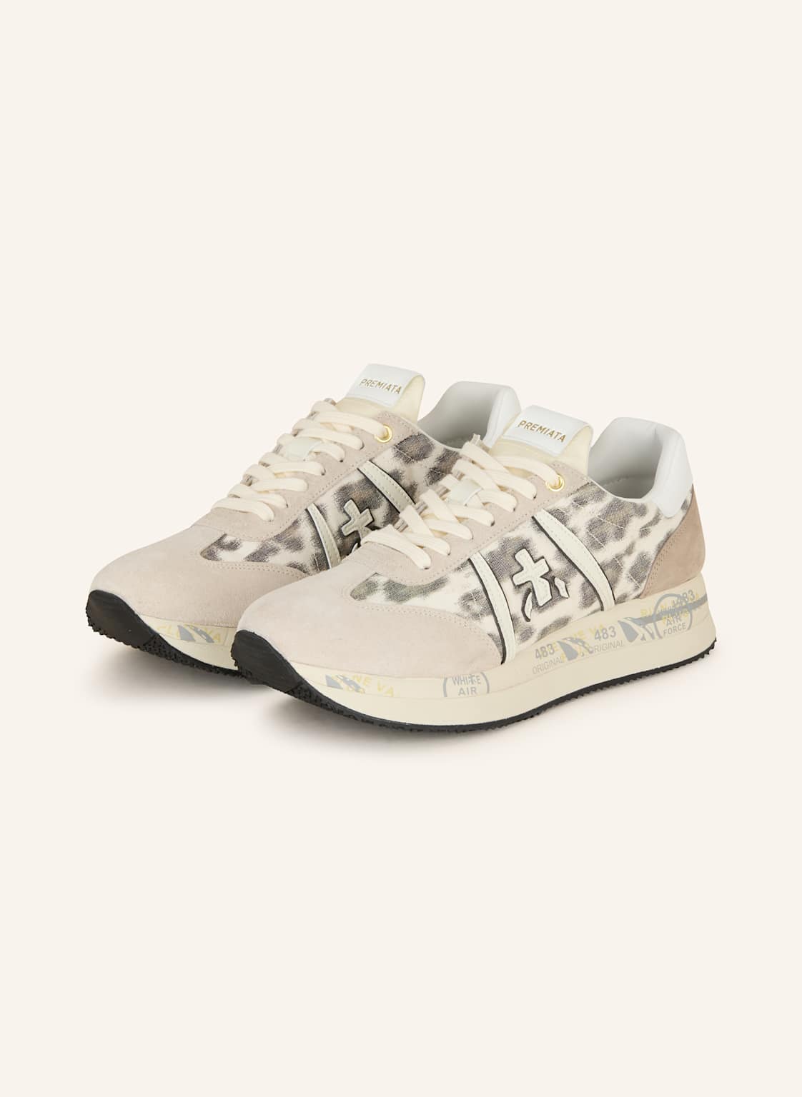 Premiata Sneaker Conny beige von Premiata