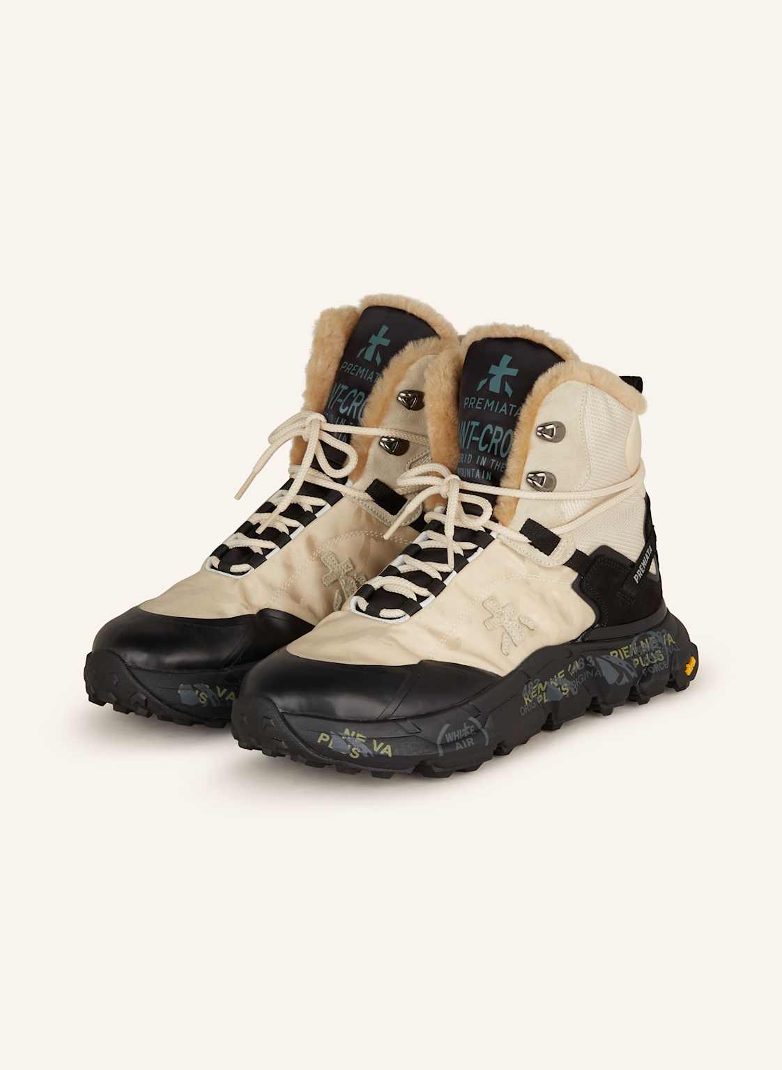 Premiata Hightop-Sneaker Saintcrossd beige Premiata Hightop-Sneaker Saintcrossd beige von Premiata