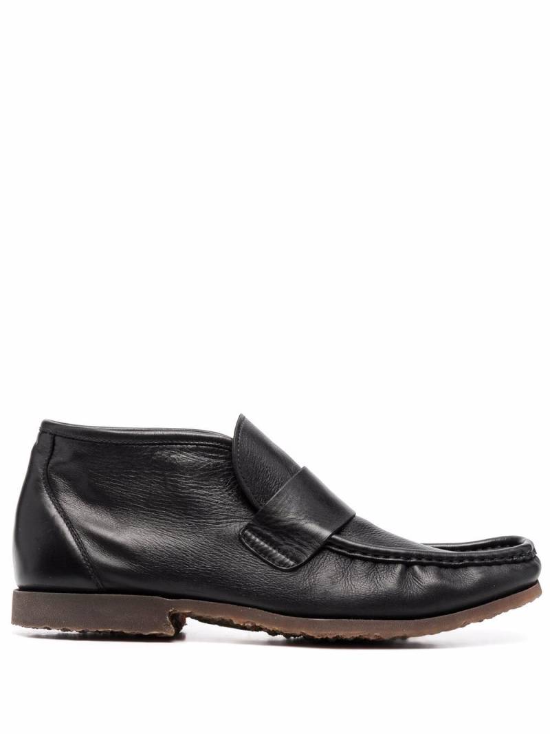 Premiata ankle leather loafers - Black von Premiata