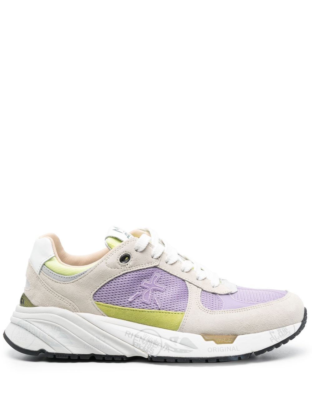 Premiata colour-block chunky sneakers - Purple von Premiata