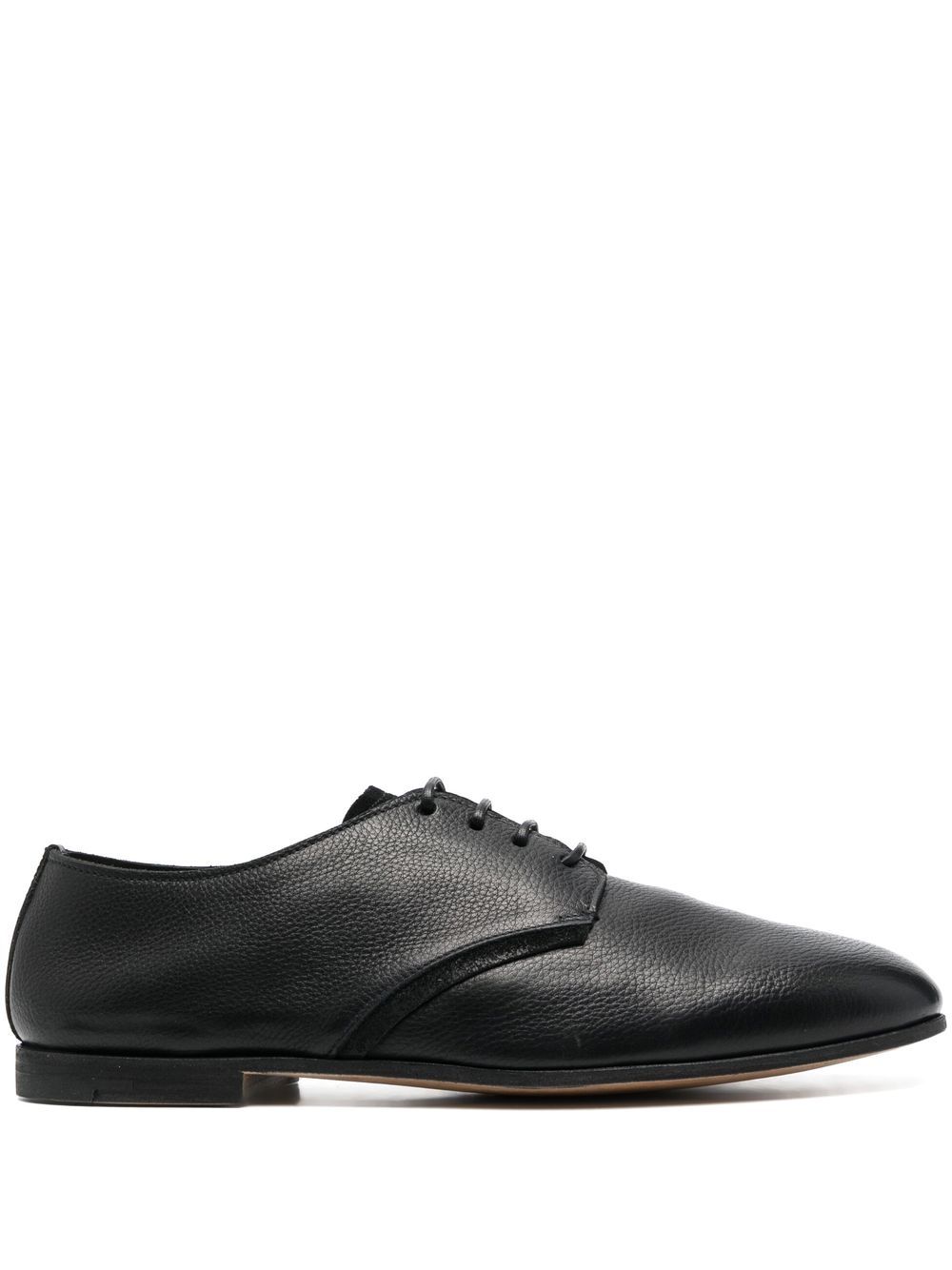 Premiata grained-texture leather derby shoes - Black von Premiata