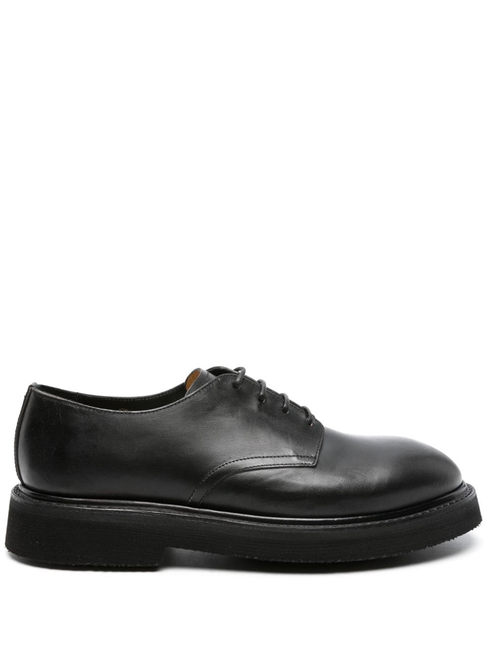 Premiata lace-up leather Derby shoes - Black von Premiata