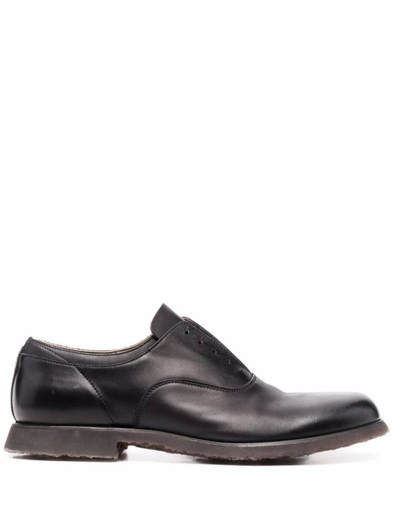 Premiata lace-up leather derby shoes - Black von Premiata