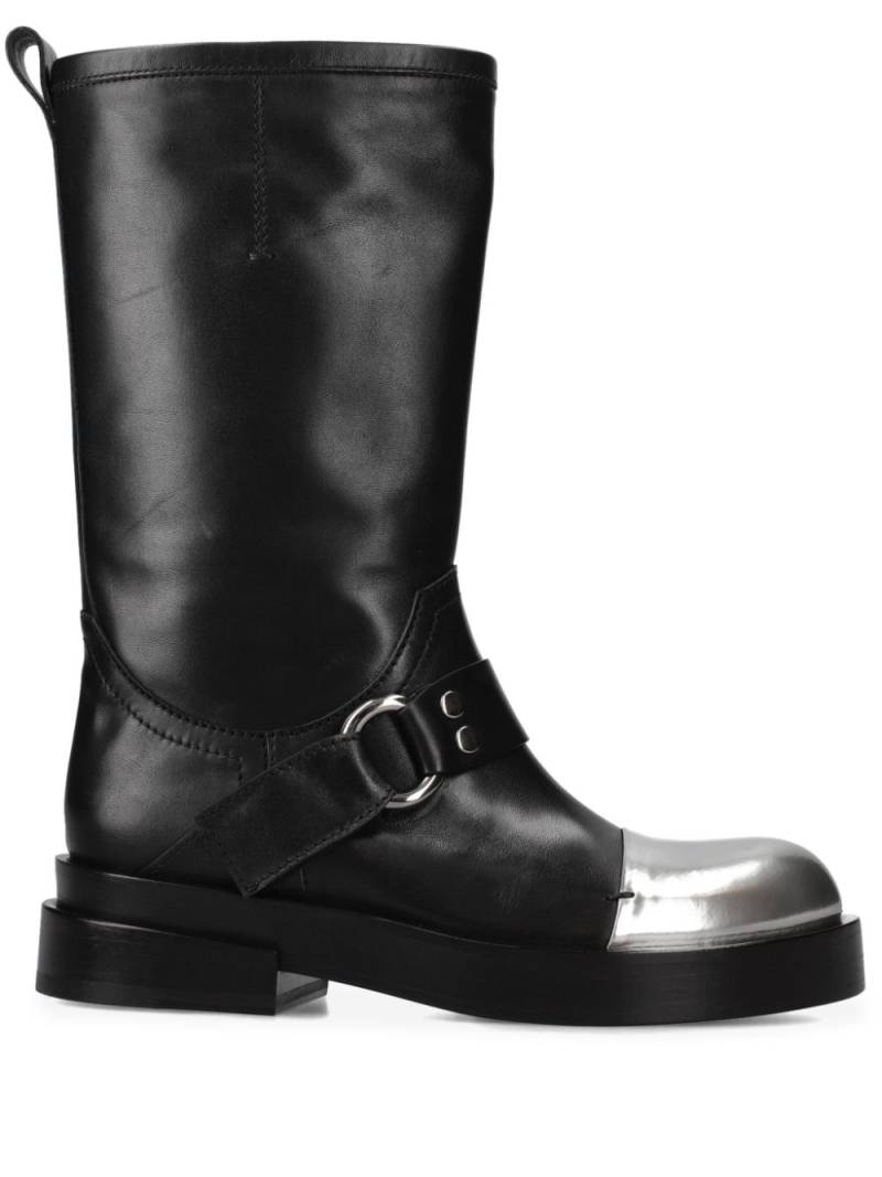 Premiata leather boots - Black von Premiata