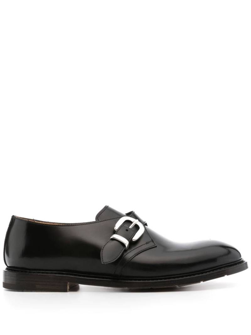 Premiata leather monk shoes - Black von Premiata