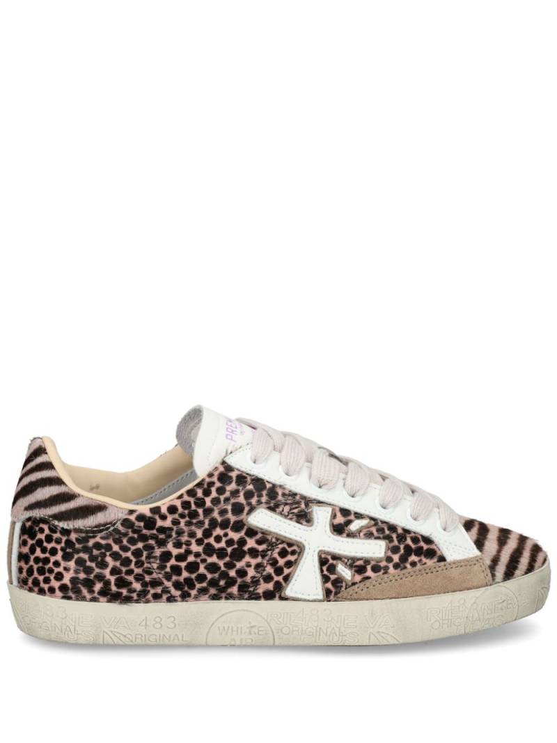 Premiata leopard-print sneakers - Neutrals von Premiata