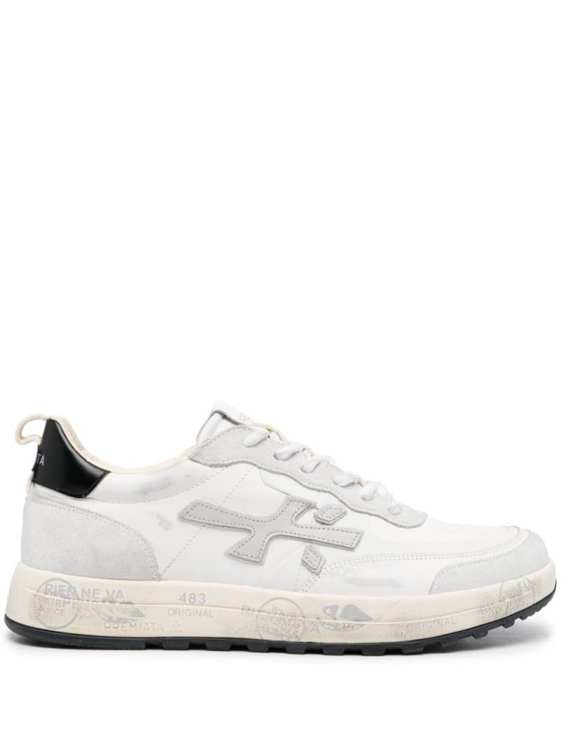 Premiata logo-appliqué low-top sneakers - White von Premiata