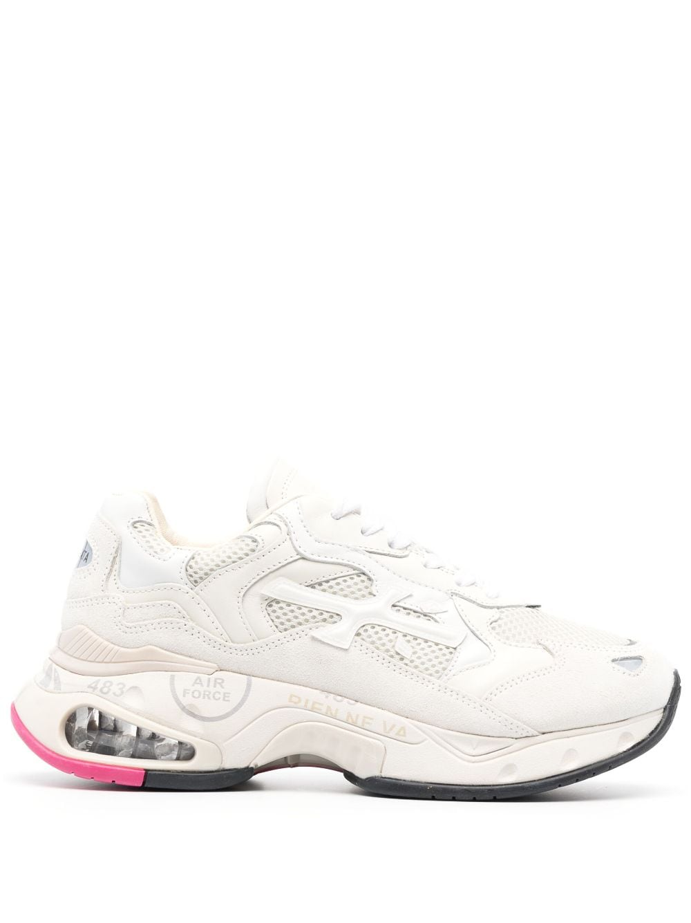 Premiata panelled-mesh low-top sneakers - Neutrals von Premiata