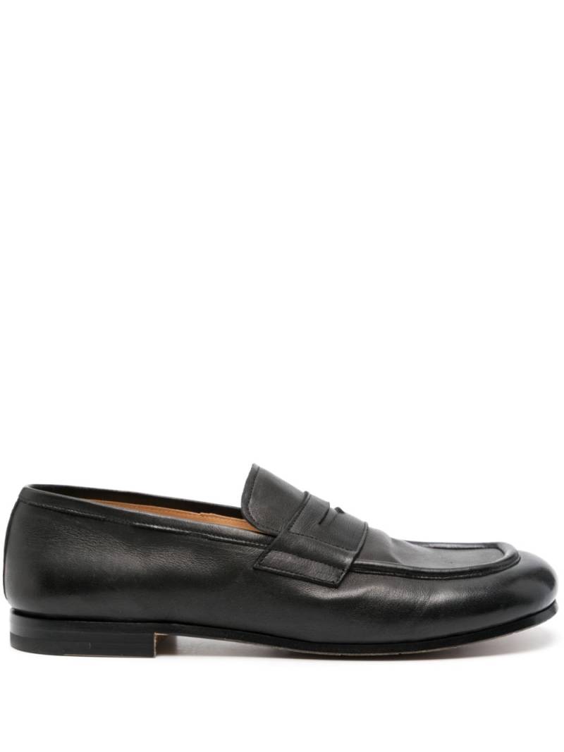 Premiata penny-slot leather loafers - Black von Premiata