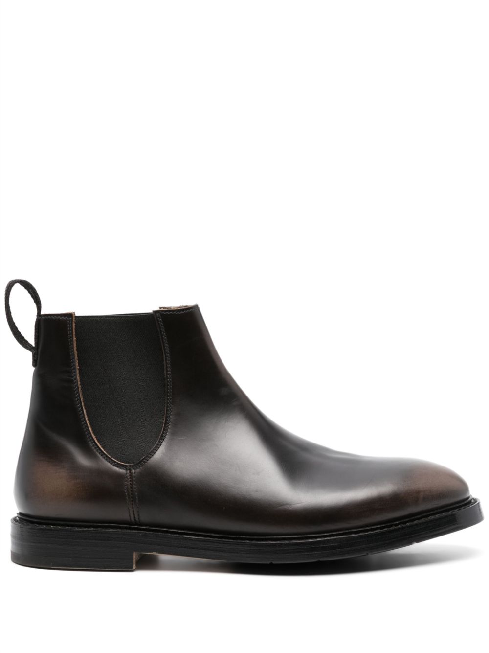 Premiata pull-tab leather Chelsea boots - Black von Premiata
