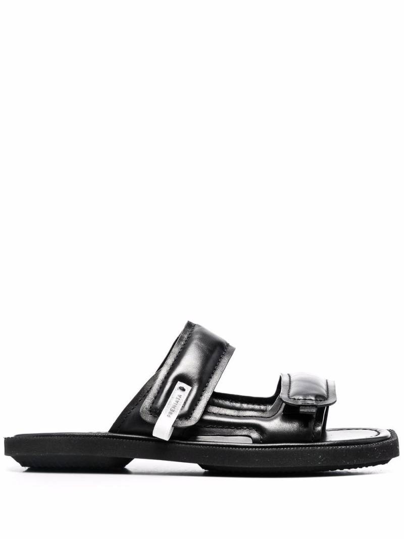 Premiata side logo-patch sandals - Black von Premiata